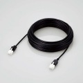 LANケーブル/CAT6A/爪折れ防止/スイング式コネクタ/10.0m/ブラック 写真3
