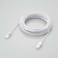 LANケーブル/CAT6A/爪折れ防止/スイング式コネクタ/10.0m/ホワイト 写真3