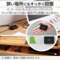 Giga対応3ポートスイッチ(プラ筐体/ACアダプター/小型) 写真3