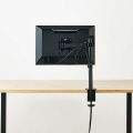 モニターアーム ショート シングル ( 1画面 ) 【 モニター 13?32インチ対応 耐荷重8kg 対応 】 ブラック 写真3