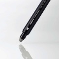 スマートフォン･タブレット用タッチペン/2WAY/導線繊維タイプ/ディスクタイプ/キャップ2個付き/ブラック 写真3