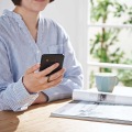 マグネットスマホリング/薄型/メタルプレート付属/ブラック 写真3