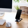 スマートフォン用スタンド/コンパクト/薄型/軽量/高さ調節可能/ブラック 写真3