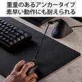 有線 マウス 用 ケーブル バンジー ゲーミングマウス コード ホルダー ケーブルリフト付 無線マウスのような操作感を実現 スプリングアーム 長さ調整可 ブラック 写真3