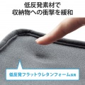 パソコンケース 14インチ 【 MacBook Air / Pro ?14インチ M2 M1 Surface Pro 9 / Laptop 5 ?15インチ 他対応 】 耐衝撃 撥水加工 スリム ファスナー式 グレー 写真3