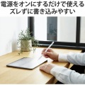 タッチペン/スタイラス/充電式/iPad専用/パームリジェクション対応/磁気吸着/USB-C充電/ペン先交換可能/ホワイト 写真3