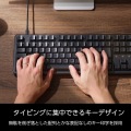 有線メカニカルテンキーレスキーボード 写真3