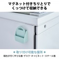 ピタッ！と収納できるマグネット付き ちりとり&デスクブラシ 写真3