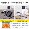 USB Power Delivery 65W キューブAC充電器(C×2) 写真3