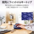 Bluetooth薄型ミニキーボード “Slint” 写真3