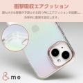 iPhone 15 ハイブリッドケース オーロラ &me 写真3