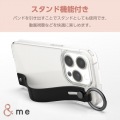 iPhone 15 Pro ハイブリッドケース ハンドバンド &me 写真3