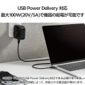 USB2.0ケーブル(C-C、100W対応) 写真3