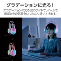 LEDハウジングゲーミングヘッドセット(USBモデル) 写真3