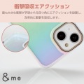 iPhone 14 ハイブリッドケース オーロラ &me 写真3