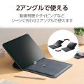 11インチiPad Pro(M4) レザーポーチ Apple Pencil収納 スタンド 写真3
