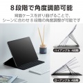 13インチiPad Air(M2) フラップケース ソフトレザー ドローイング 8アングル スリープ対応 写真3