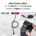 まとまるマグネットケーブル(USB Type-C - USB Type-C/100W対応) 写真3