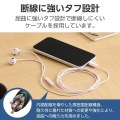 高耐久 デジタル式USB Type-C(TM)ヘッドホン インナーイヤー型 写真3