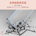iPhone 16 &me ハイブリッドケース ぷっくりフレーム 写真3