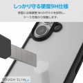 iPhone 16 TOUGH SLIM LITE ハイブリッドケース フレームカラー 背面ガラス 写真3