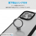 iPhone 16 Pro TOUGH SLIM LITE ハイブリッドケース フレームカラー リング付 写真3