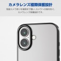 iPhone 16 ソフトケース サイドメッキ 写真3