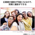 スマートフォン用カメラレンズ/0.4倍広角レンズ/ブラック 写真3