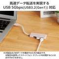 USB 5Gbpsハブ 3ポート 写真3