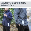 スマホショルダーストラップ/ストラップホールシート/フラット型/ディープブラック 写真3