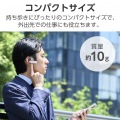 耳掛け型 Bluetooth(R)ワイヤレスヘッドセット 写真3