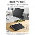 11インチiPad Air(M3/M2) フラップケース 薄型軽量 背面クリア 2アングル 写真3