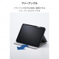 11インチiPad Pro(M4) フラップケース 衝撃吸収 Pencil収納 スリープ対応 写真3