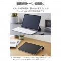 11インチiPad Pro(M4) フラップケース 薄型軽量 背面クリア 2アングル 写真3