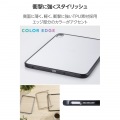 iPad(A16) クリアケース 軽量 カラーエッジ 背面クリア 写真3