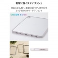 iPad(A16) クリアケース 軽量 カラーエッジ 背面クリア 写真3