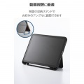 iPad(A16) ソフトケース 軽量 スタンド付き Pencil収納 写真3
