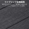 iPad(A16) フラップケース 薄型軽量 ファブリック 背面クリア 写真3