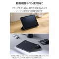 iPad mini(A17 Pro) フラップケース 薄型軽量 背面クリア 2アングル 写真3