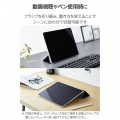 13インチiPad Air(M3/M2) フラップケース 薄型軽量 背面クリア 2アングル 写真3