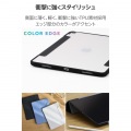 13インチiPad Air(M3/M2) フラップケース 薄型軽量 カラーエッジ 背面クリア 写真3