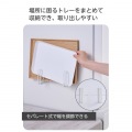 “side”キッチンアクセサリー マグネット式 トレーホルダー 写真3