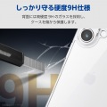 ハイブリッドケース 極限 ガラス メタルステッカー付 写真3