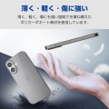 ハードケース 極薄 0.6mm メタルステッカー付 写真3