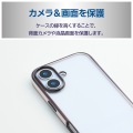 ソフトケース メタリックライン メタルステッカー付 写真3