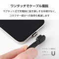ピタッとマグネットアダプター(USB-Cポート - USB-Cプラグ/L字) 写真3