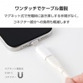 ピタッとマグネットアダプター(USB-Cポート - USB-Cプラグ) 写真3