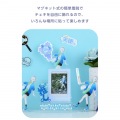 instax(チェキ)mini film用 マグネットフォトフレーム/ブルー 写真3