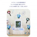 instax(チェキ)mini film用 マグネットフォトフレーム/ホワイト 写真3