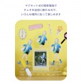 instax(チェキ)mini film用 マグネットフォトフレーム/イエロー 写真3
